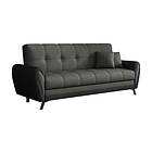 Laterse 3-sits Sovesofa Grå/Svart