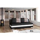 Karolez Sovesofa Sort/Vit Cal_01