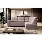 Sajmon Bäddsoffa m. Schäslong 3-sits Rosa CO-SIB-RT-101GO