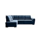 Sajmon Sovesofa m. Sjeselong 3-sits Mörkblå CO-SIB-LT-40LU