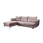 Lence Sovesofa m. Sjeselong Förvaring Ljusrosa CO-SIL-LT-101GO