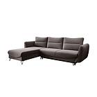 Lence Sovesofa m. Sjeselong Förvaring Mörkbeige CO-SIL-LT-07SAV
