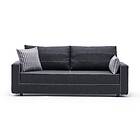 Highbank Bäddsoffa 3-sits 185x150 Antracit 825BLC2589