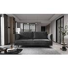 Zerlo 3-sits Sofa Mörkgrå SO-REV-06SO