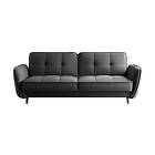 Katsuya Sovesofa 3-sits Mörkgrå SO-BEL-05VER