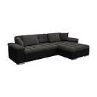 Camior Sovesofa m. Sjeselong Förvaring 3-sits 227x129 Grå