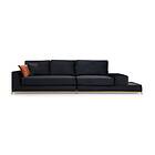 Mezonzo 4-sits Sofa Svart 560ARE1315