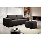 Kamli Sovesofa 3-sits med oppbevaring Brun SO-SILL-22FL