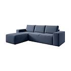 Kamli Sovesofa m. Sjeselong med oppbevaring Blå CO-SILL-LT-40GO