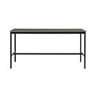 Muuto Base Table High 190x85 cm WHITE/LAMINATE/PLYWOOD BLACK/LINOLEUM/PLYWOOD