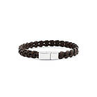 Scottsberry Mörkbrunt Läderarmband Henry