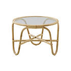 Sika Design Charlottenborg Table Natural/Glass