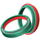 SKF Seals Kit Oil Dust Showa 49 Mm Dual Compound Grönt