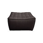 Ethnicraft N701 Sofa Footstool Dark Grey