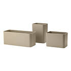 String Organizers 3-Pack Beige