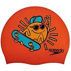 Speedo Printed Swimming Cap Orange