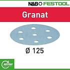 Festool Slippapper STF D125/8 P320 GR/100 Granat
