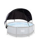 Exit Toys Solsegel Canopy Rund för Pool 244cm