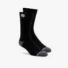 100% Solid Socks Svart