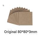 Snapmaker MDF Wood Sheet / 80x80x3mm 10-pack