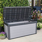 vidaXL Keter 440525 Garden Storage Box ""Premier"" 570l Grå