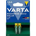 Varta 1,2V Aaa 550Mah Ni-Mh Laddbart Solar 2-Pack