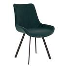 House Nordic Matstol Memphis Sammet 2-pack Grön