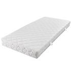 vidaXL Matelas med tvättbart överdrag 200 x 80 17 cm 241400