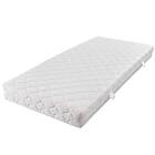 vidaXL Matelas med tvättbart överdrag 200 x 140 17 cm 241403