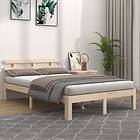 vidaXL Bed Frame massivt trä 140x190 cm 814734