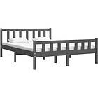 vidaXL Bed Frame massivt trä 140x190 cm 810661