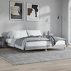 vidaXL Bed Frame grå sonoma 140x200 cm konstruerad trä 832147