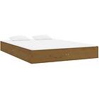 vidaXL Bed Frame honungsbrun massivt trä 150x200 cm 820040