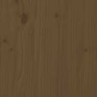 vidaXL cadre de lit honungsbrun massivt trä 140x200 cm 814822
