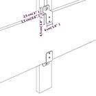 vidaXL Huvudgavlar 2 st mörkgrå 100x5x78/88 cm sammet 346293