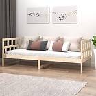 vidaXL Dagbädd 80x200 cm massiv furu 832678