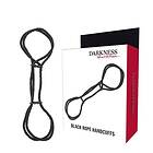 Darkness 100% cotton wrist or ankle cotton cuffs black
