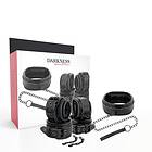 Darkness leather and handcuffs black