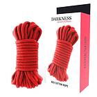 Darkness kinbaku rope red 20 m