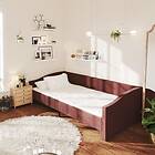 vidaXL Dagbädd med USB lila tyg 90x200 cm 337231