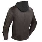 Segura Challenger Hoodie Leather Jacket Man