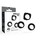 Addicted Toys c-ring set black