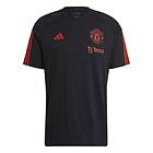 Adidas Manchester United Fc 23/24 Tiro Short Sleeve T-shirt Training Svart XL