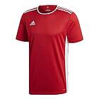 Adidas Entrada 18 Short Sleeve T-shirt Röd 5-6 Years Man