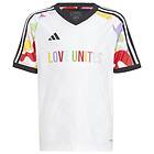 Adidas Pride Tiro Short Sleeve T-shirt Vit 11-12 Years Pojke