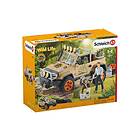 Schleich Wild Life 4x4 fordon med vinsch Action-figur