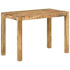 vidaXL Ruokapöytä 110x55x76 cm massivt mangoträ 350313