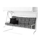 Varax Dyna till DeLuxe Hammock Svart/Vit 0219-051B