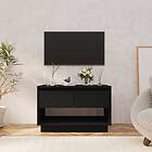 vidaXL TV-benk svart 70x41x44 cm konstruerat trä 809495