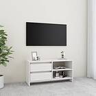 vidaXL TV Stand vit 80x31x39 cm massiv furu 809895